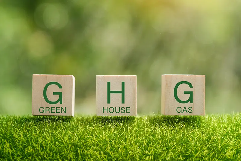 green house gas image