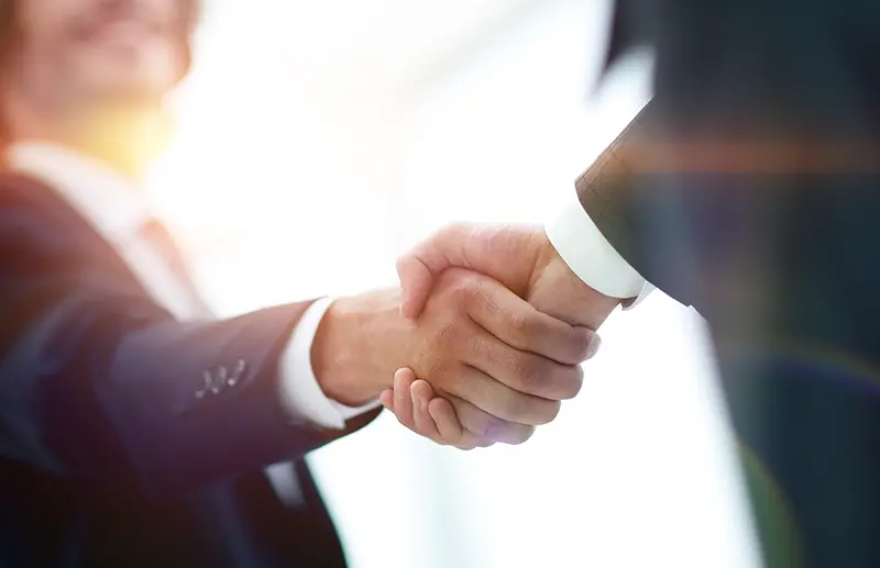 shaking hands