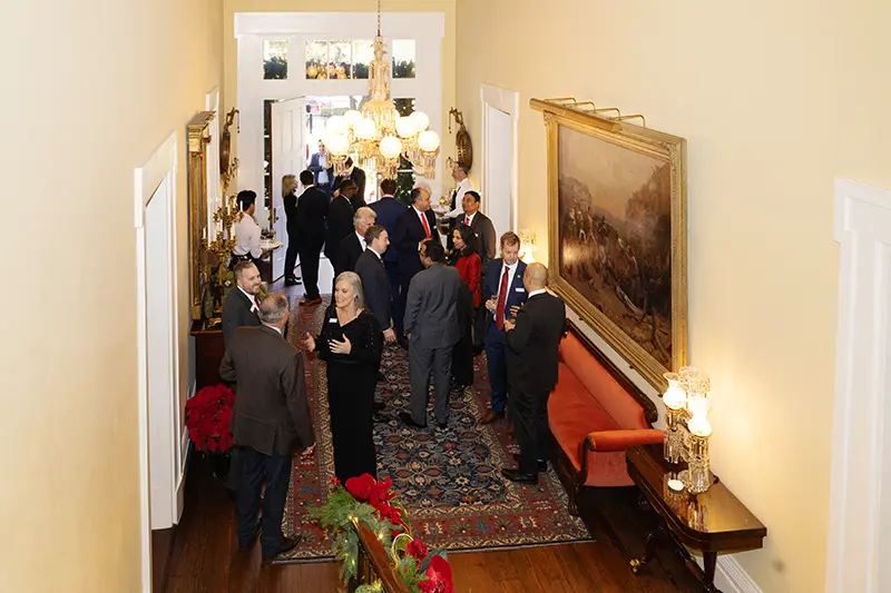networking image in mansion