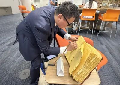 UTSA Guest Book with Tony Yamaguchi