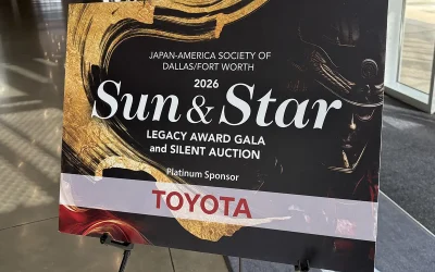 Attending the 2026 JASDFW Sun & Star Legacy Award Dinner