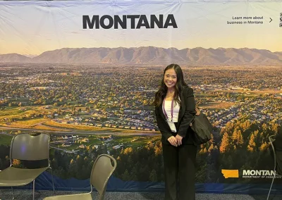 Montana Booth with Milea Amanai